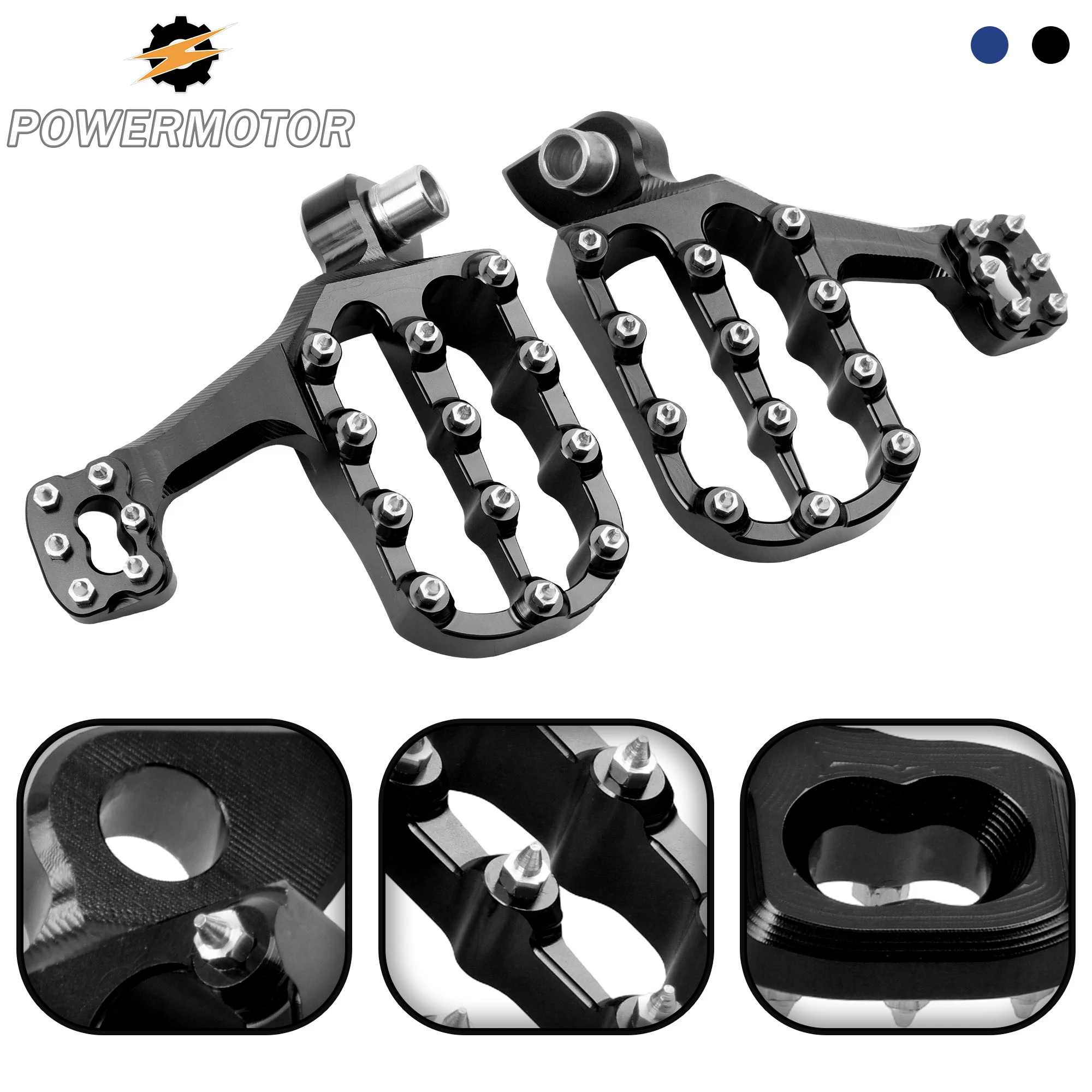 

Enduro Motorcycle Foot Rests Pegs Footpegs for Suzuki Yamaha Honda KTM HONDA Beta Off Road Racing DirtBike CNC Aluminum Modified