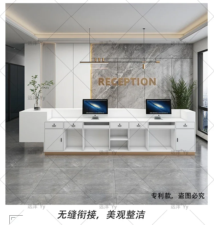 مكتب الشركة الأمامي قسم مبيعات ردهة الفندق مكتب الاستقبال التدريب مدرسة صالون تجميل مؤسسة تعليمية منصة مشروبات #3