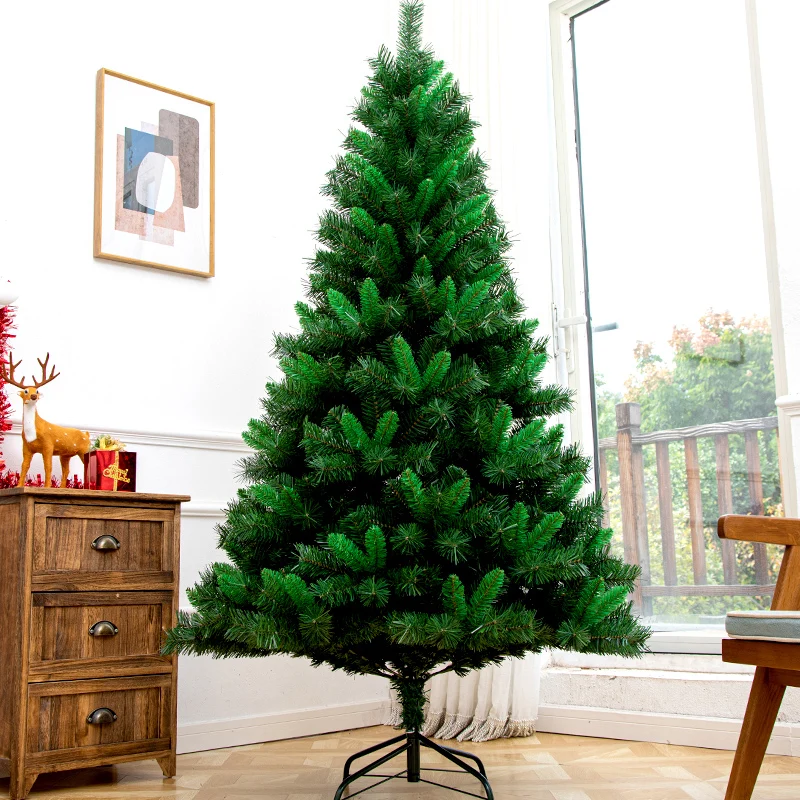 Christmas tree bare tree home green simulation package encryption 1.2/1.5/3m large Christmas decorative pine needles