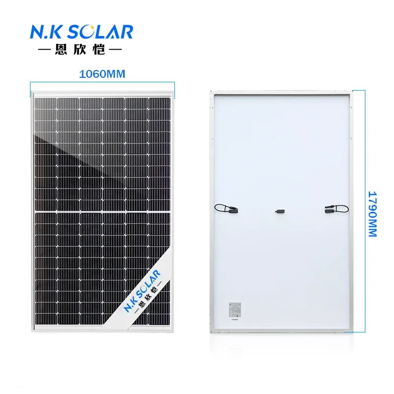 N.K Solar 400 410 420 430 W Solar Panels Monocrystalline Panels Solar Energy Product For Home or Commercial