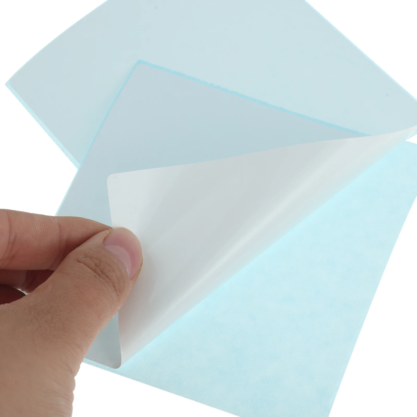 500 Sheets 100mm*100mm Foldable Express Printing Paper Oil-proof, Waterproof, Alcohol-proof, Scratch-proof Thermal Label Paper