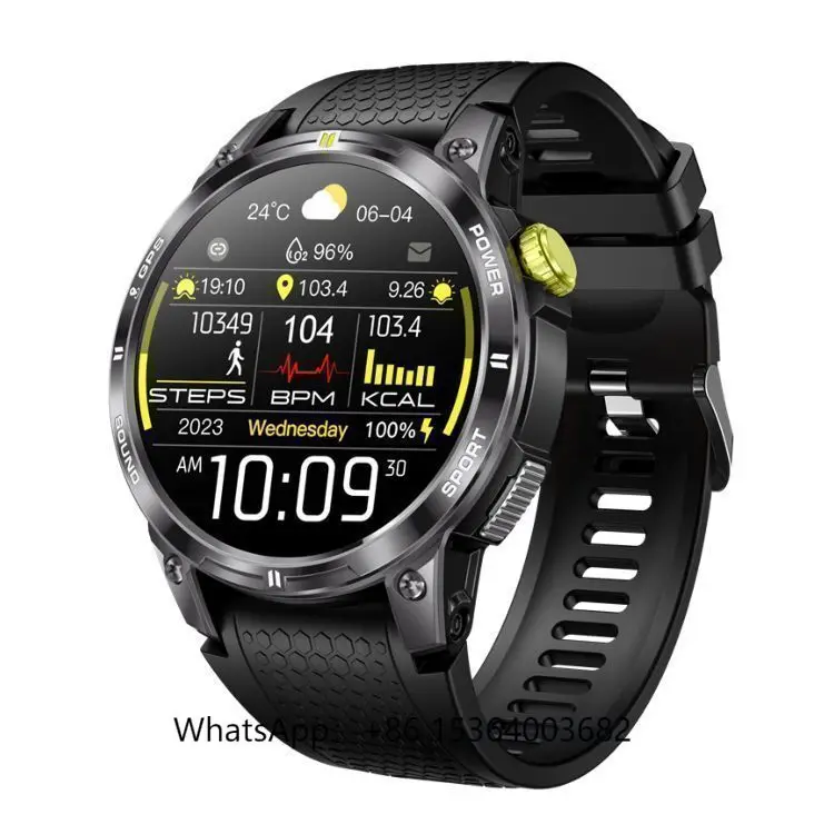 

TJXL-NX18 Pro Smartwatch with Heart Rate & Blood Pressure Monitoring Dial Call & Alarm Clock Waterproof IP67 Sports & Outdoor Us