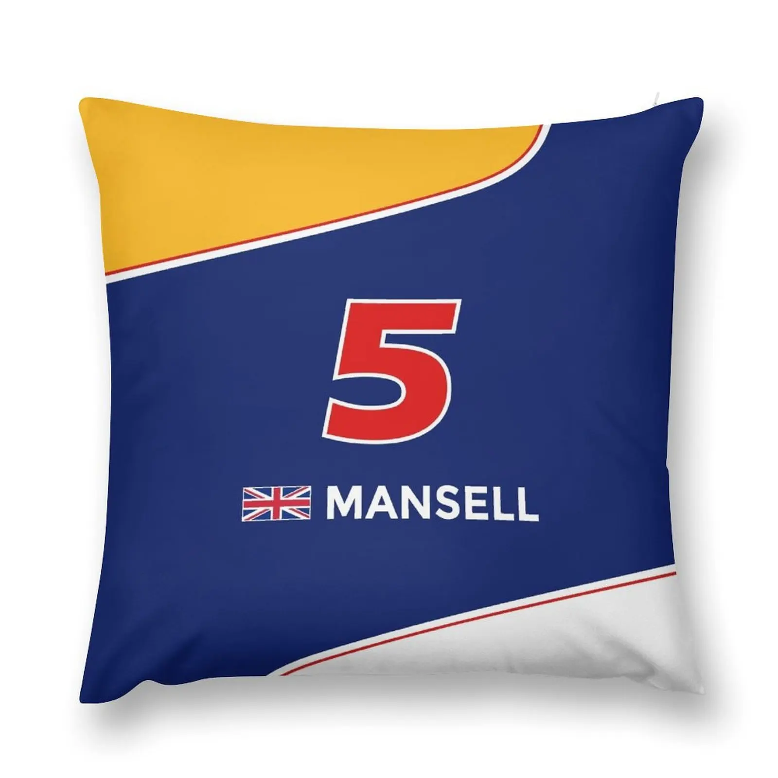 F1 Legends - Nigel Mansell Throw Pillow christmas decorations 2025 Christmas Covers pillow