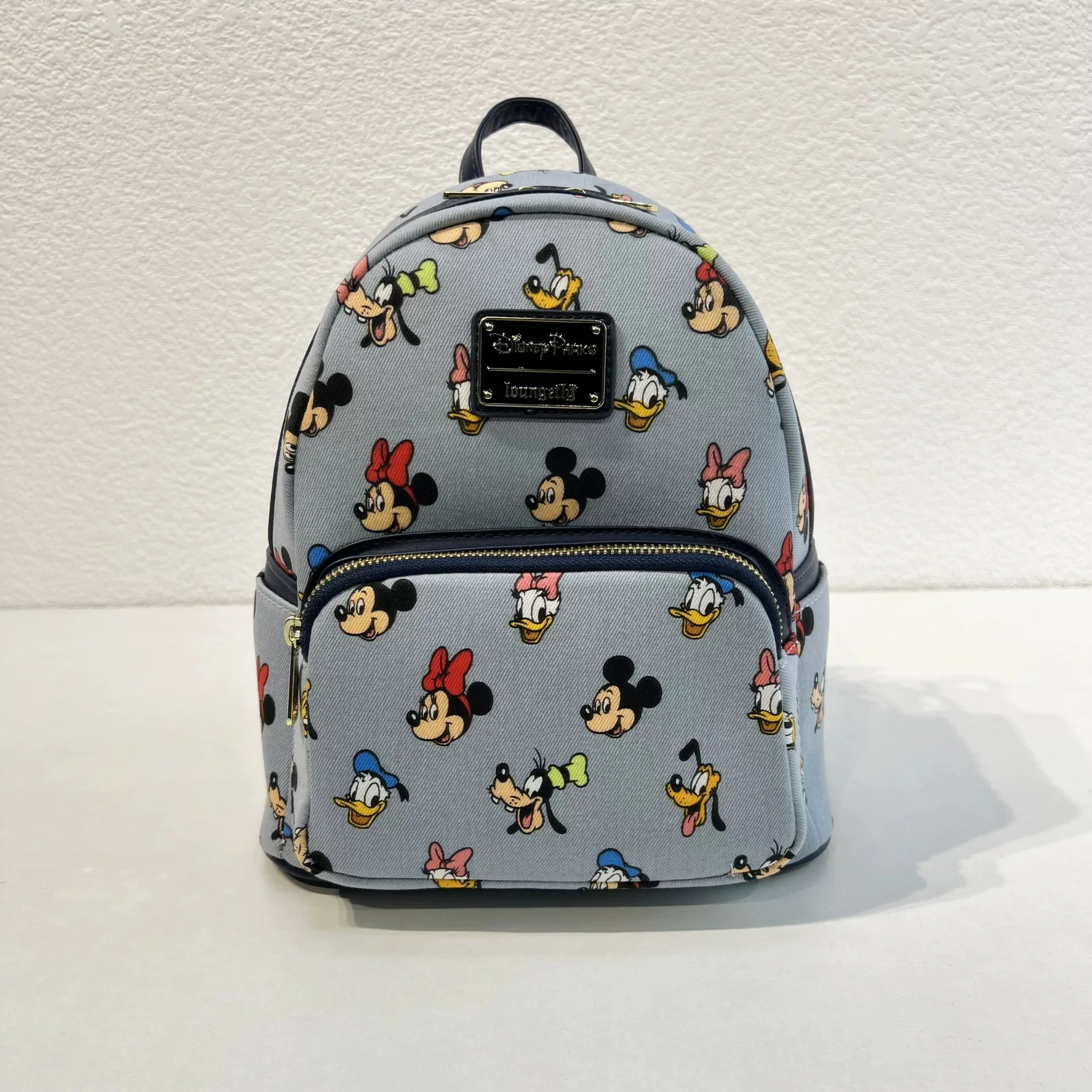 

Disney Minnie Mickey DONALD DUCK Mini Backpack Elementary School Backpack Girl Shoulder Bag Outdoor Leisure Bag Girl Xmas Gift