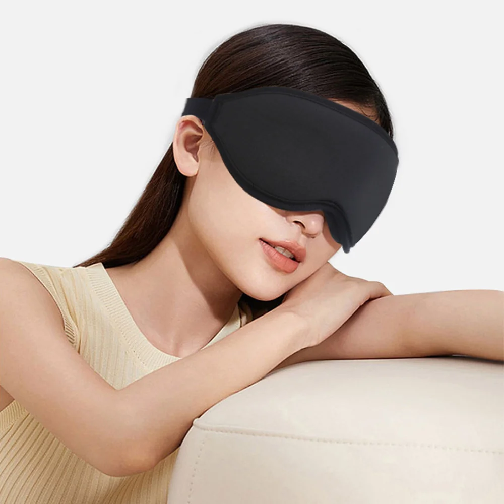 

3D Sleep Mask Blindfold Sleeping Aid Eye Mask Soft Memory Foam Face Mask Eyeshade 99% Blockout Light Slaapmasker Eye Cover