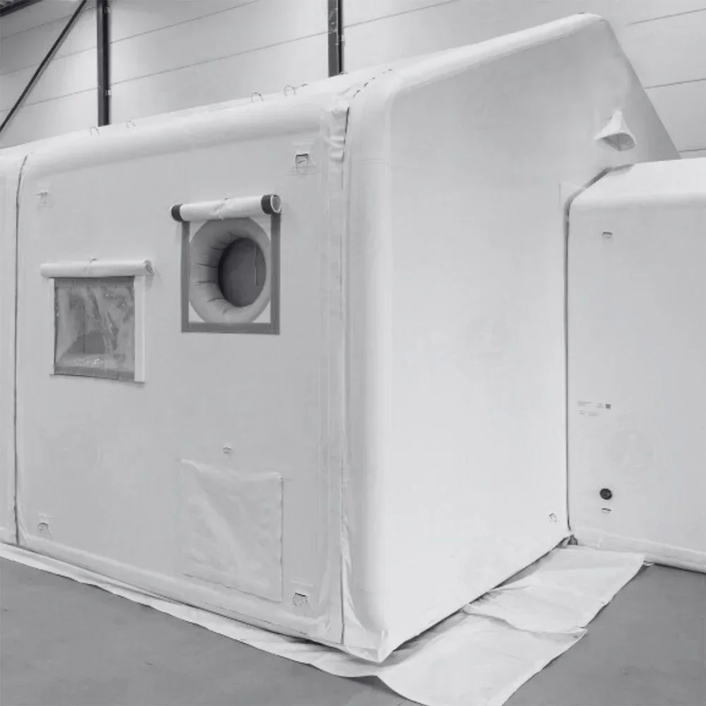 Durable Drop Stitch Inflatable Shelter Inflatable Rescue Tent Waterproof Inflatable Foldable Tent