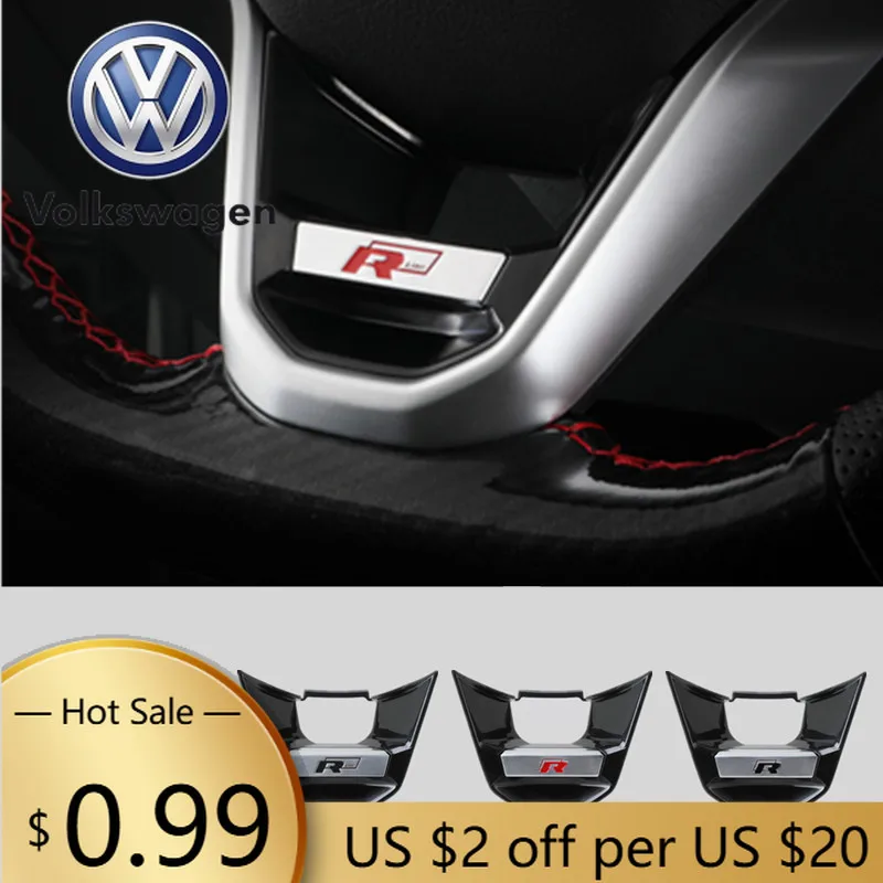 

Новые наклейки-эмблемы на руль для автомобилей Volkswagen VW Golf 8 MK8, Magotan, CC, Tayron X, Touareg (2026 год)
