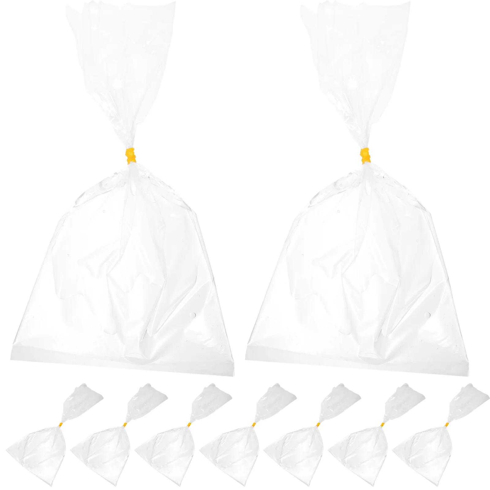 50 Pcs Ornamental Fish Packing Bag Live Live Fish Container Plastic Containers Aquarium Bags Transport Hdpe Packaging Live