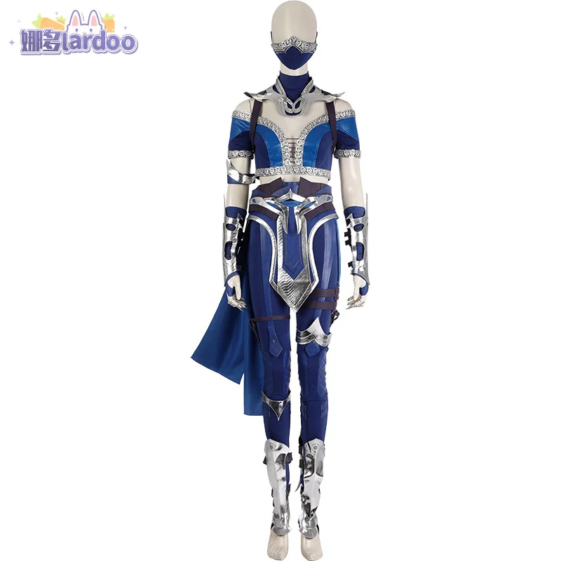 Kitana-Mono de fantasía para mujer, traje de juego Mortal 16, mono femenino con máscara, trajes de disfraz, traje de Carnaval de Halloween