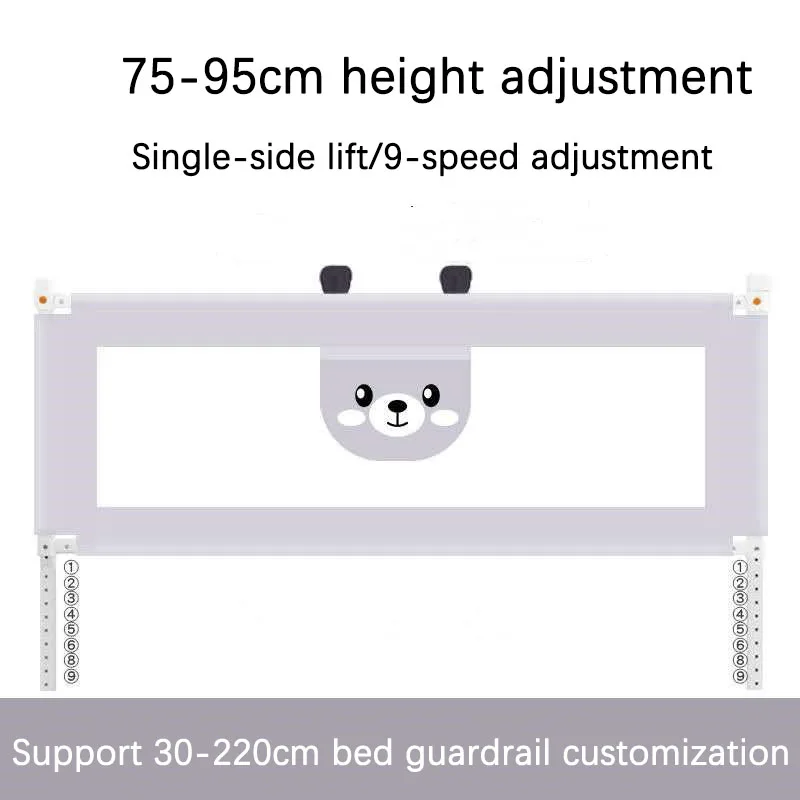 قضبان أمان مخصصة لسرير الأطفال ، درابزين سرير للأطفال ، حاجز سرير للأطفال ، واقي من السقوط ، سكة سرير بسرير 1 متر ، 30-من من من من من ؟