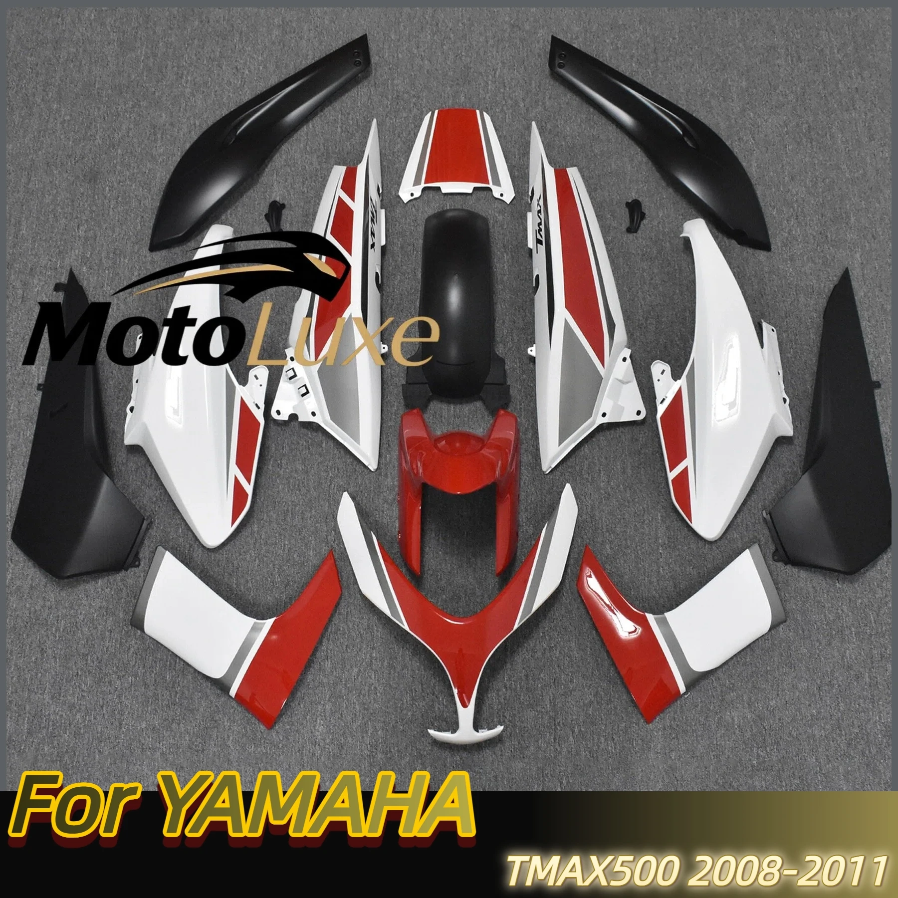 Motorcycle Fairing kit for Yamaha TMAX500 08 09 10 11 Year 2008 2009 2010 2011 Fairing Blue Black White motorcycle shell
