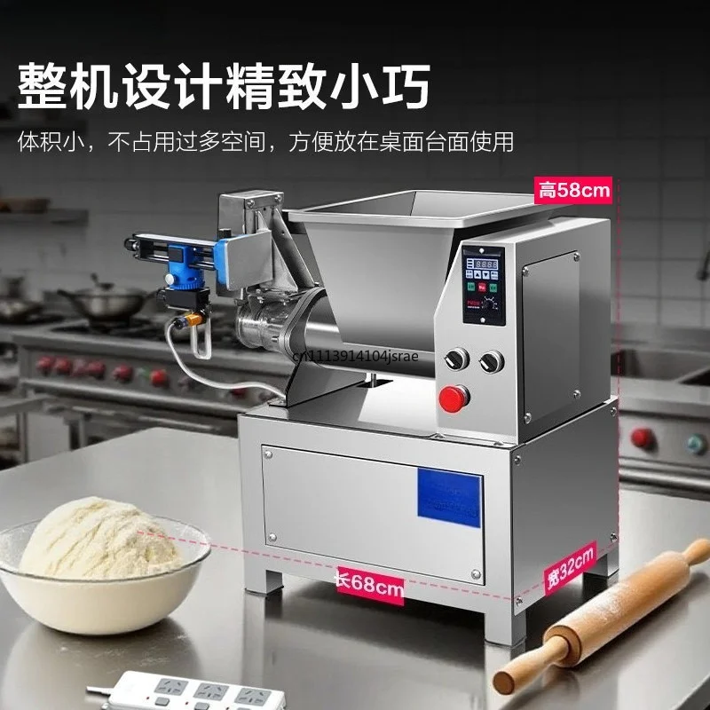 Small Electric Tabletop Dough Divider Cutter Machine Dough Ball Portion Cutting Equipment For Dumpling Flatbread Pancake Making