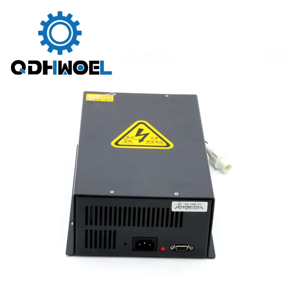QDHWOEL PWM Alimentatore laser Co2 80w per macchina per incisione e taglio laser YUEMING