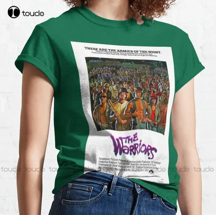 Vintage - The Warriors 1979 Classic T-Shirt Hiking Shirt Custom Aldult Teen Unisex Digital Printing Tee Shirts Xs-5Xl Streetwear