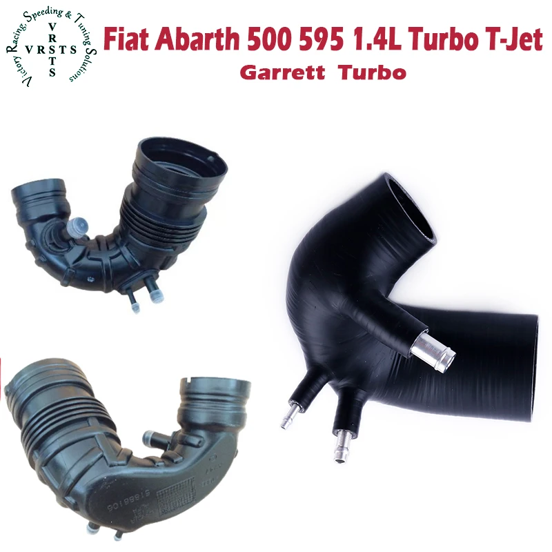 

3PLY For Fiat Abarth 500 595 695 T-JET Garrett Engine 1.4L Car Accessories Silicone Air Intake Inlet Hose Tube Set Kit 2008-2012