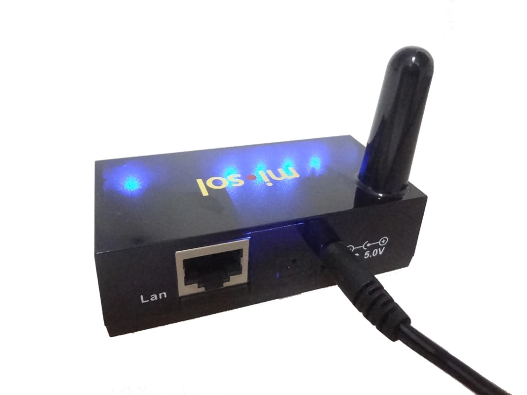 Misol IP OBSERVER Solar Powered Wireless Internet Remote Monitoring Weather Station