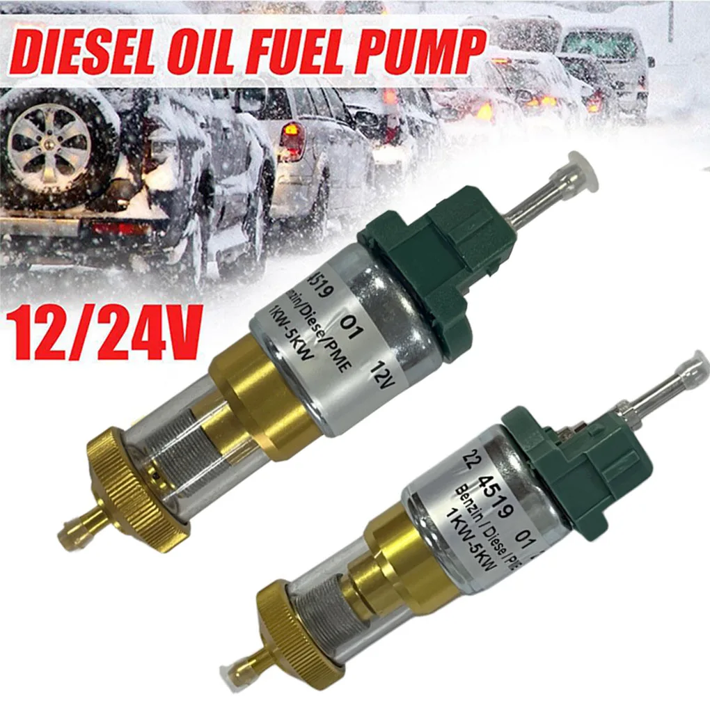 

Pump Car Heater Upgrade Fuel Air Parking Oil 12V 24V General Accessories Widely Use Replacement Truck Supply 24V