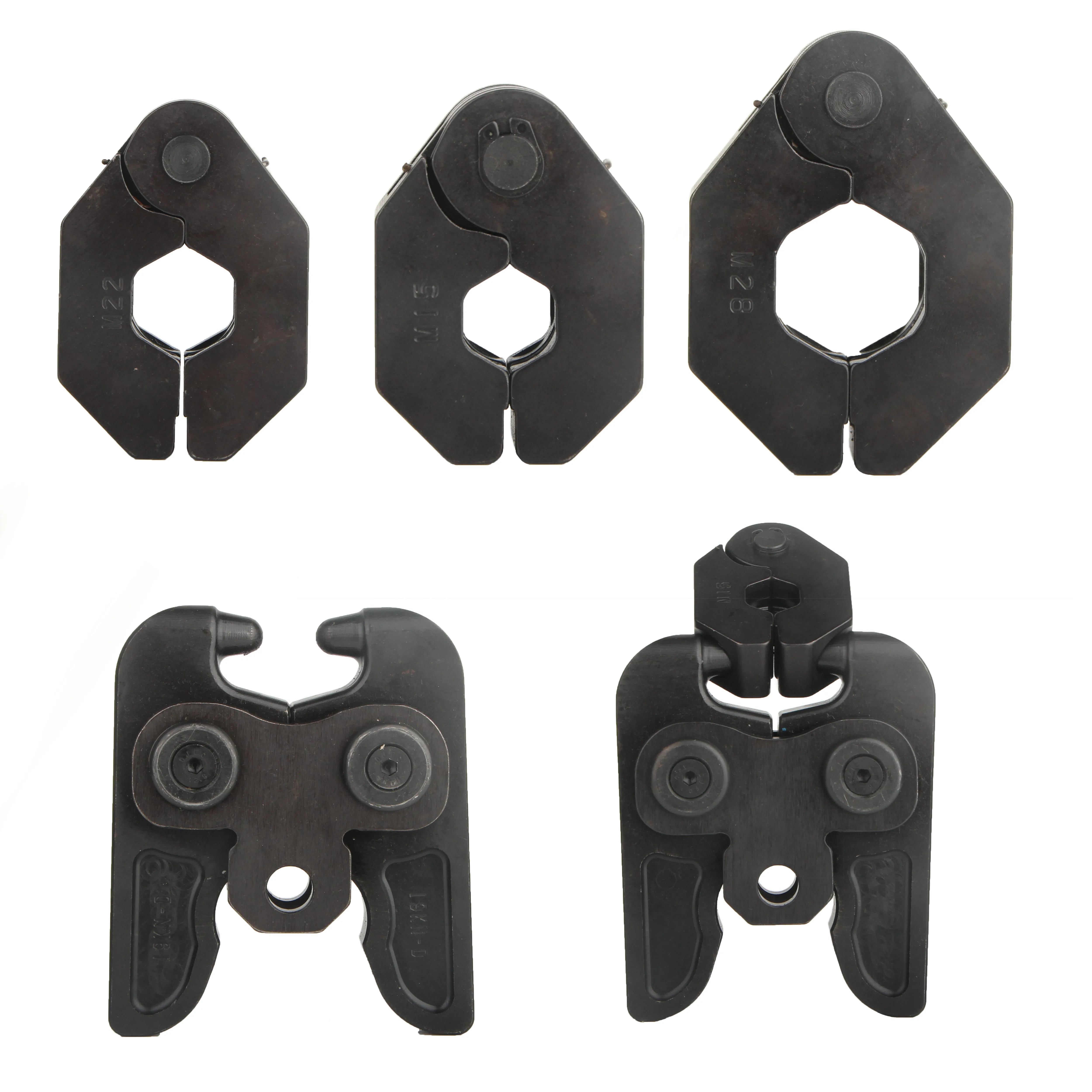 High Quality 360 Swivel Fittings Universal Jaws for Crimped Pipes-Stainless Steel PEX Copper-Hydraulic Tools for Pipe Crimping
