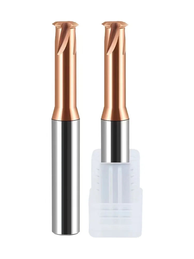 Fresa de Rosca de Aço de Alumínio Fresa de Carboneto Dente Usinagem Cnc M1.2 M1.6 m2 M2.5 m3 m4 m5 m6 m8 Hrc65 cr 60 Graus