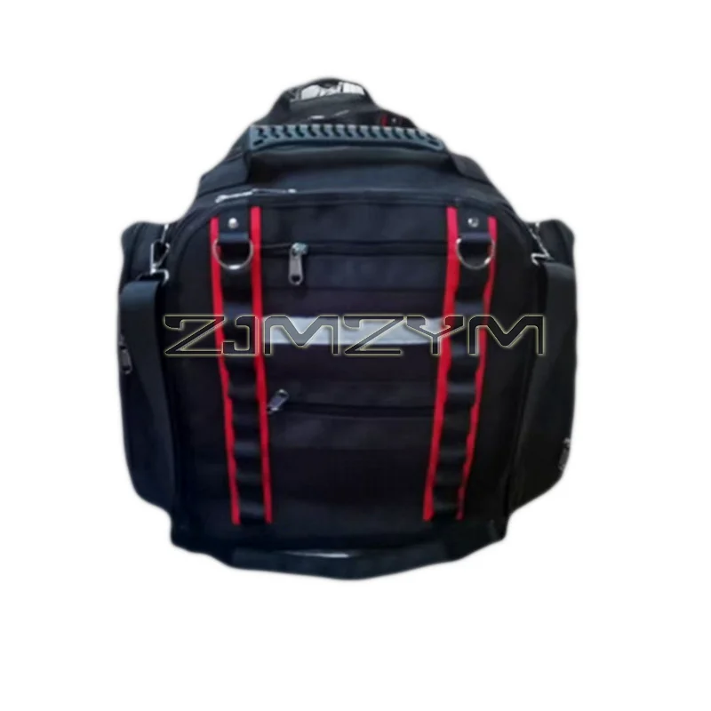 Kit de herramientas, bolsa de almacenamiento de herramientas portátil, bolsa de herramientas gruesa resistente al desgaste, kit de herramientas cruzado para electricistas y carpintería
