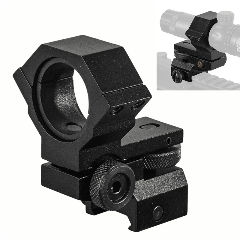 

25.4mm Mount Sight Ring Low Profile Double Nails Clips for Rifle Scope Laser Flashlight Tactical Mount Picatinny Rail Mount