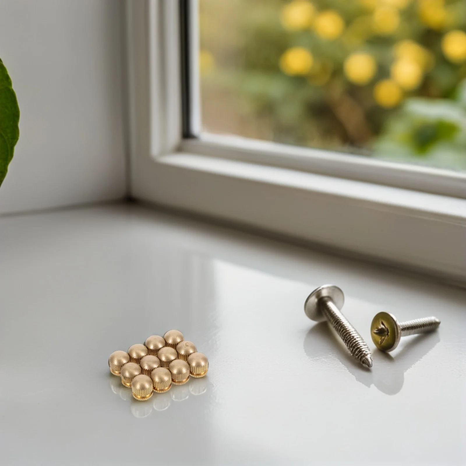 

12Pcs Brass Lamp Finial Screw Caps Decorative Ceiling Plate Nuts for Pendant Lamps Flush Mount Light Fixtures Lamp Nut