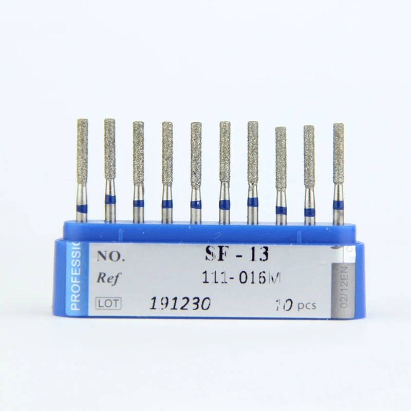 10 Teile/los Dental Diamant Bohrer Bohrer 39 Größen 1,6mm für High Speed Handstück Stomatologie Abteilung Zahnmedizin Schleifen Werkzeuge – Detail 20