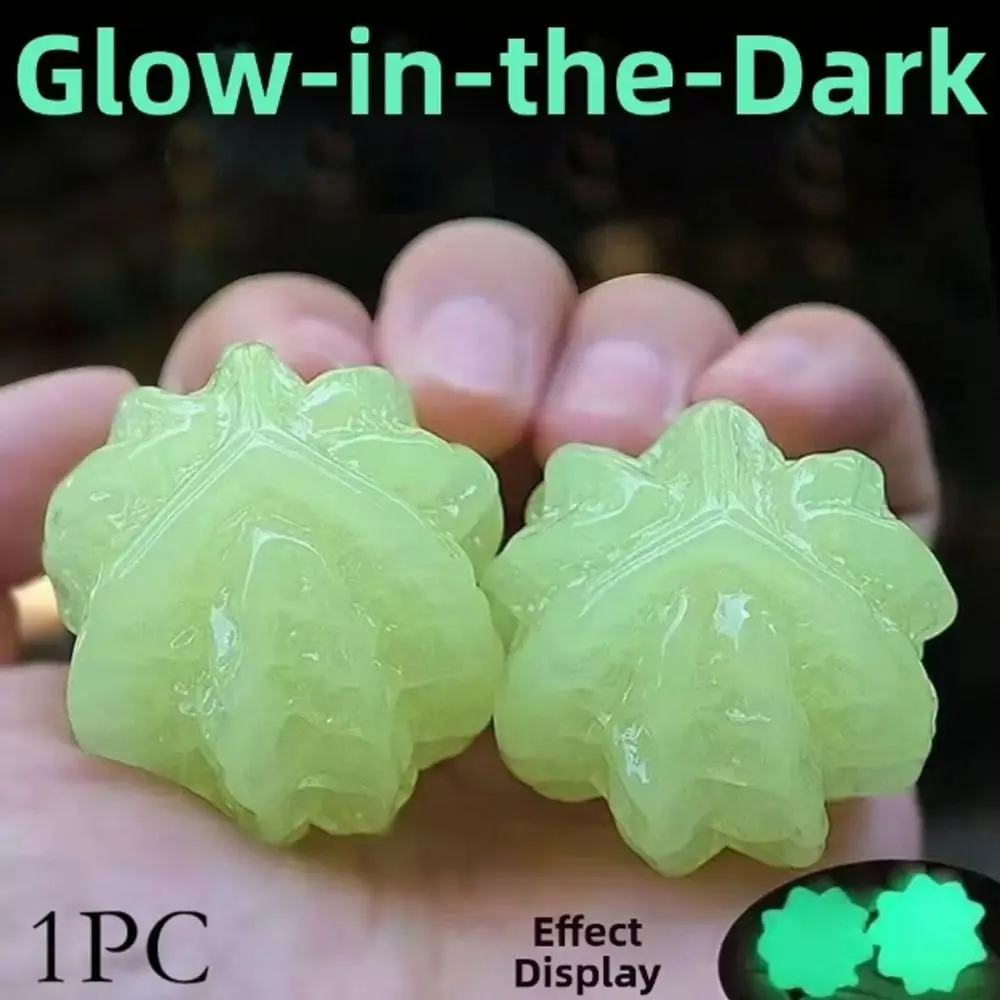 New Stone Hand Massage Balls Glow Effect Handheld Hand Training Massage Stone Collection Relax Hands Small Ornaments