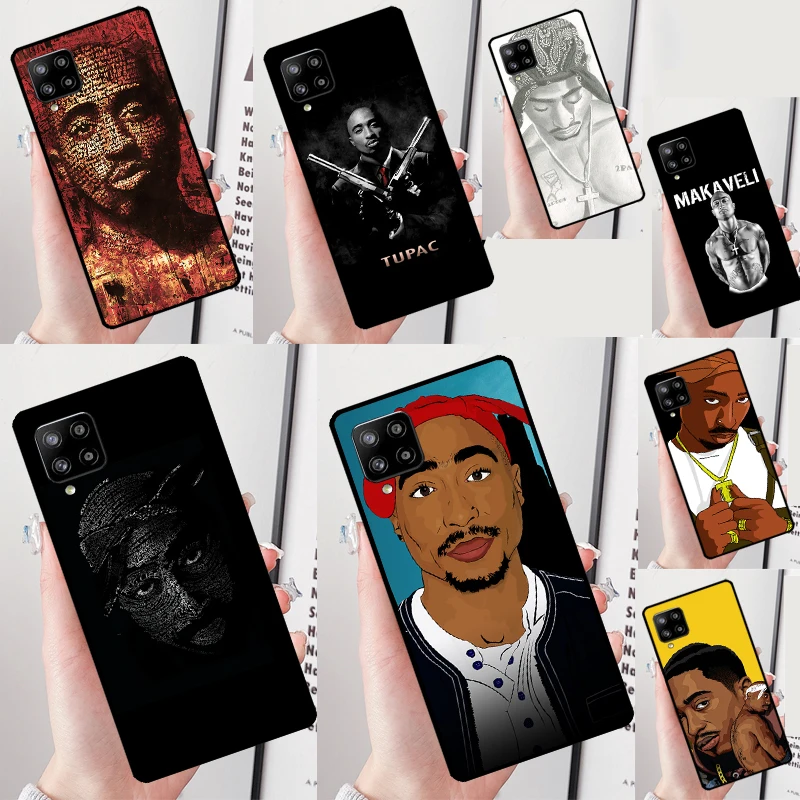 Rapper Tupac 2Pac Makaveli For Samsung Galaxy A55 A35 A15 A22 A32 A52 A54 A34 A14 A53 A33 A05 A06 A56 A36 A26 A16 Case