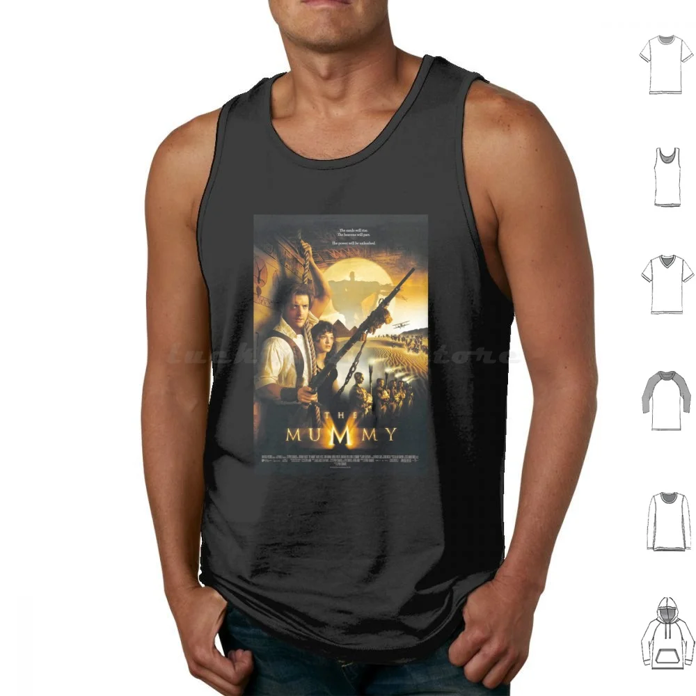 The Mummy Tank Tops Print Cotton Brendan Fraser The Mummy Brendan Mummy Movie Fraser Rachel Weisz Actor Rick Oconnell