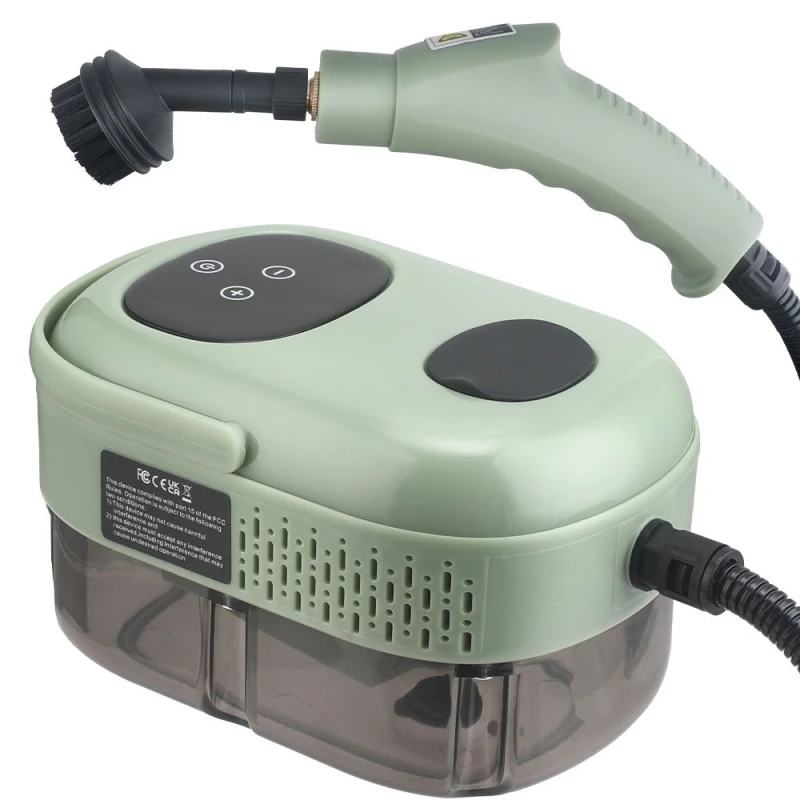 

2026 New Upgrade 2800W High Temperature And High Pressure Digital Steam Cleaner Kitchen Oil Pollution Cleaning Machine Car