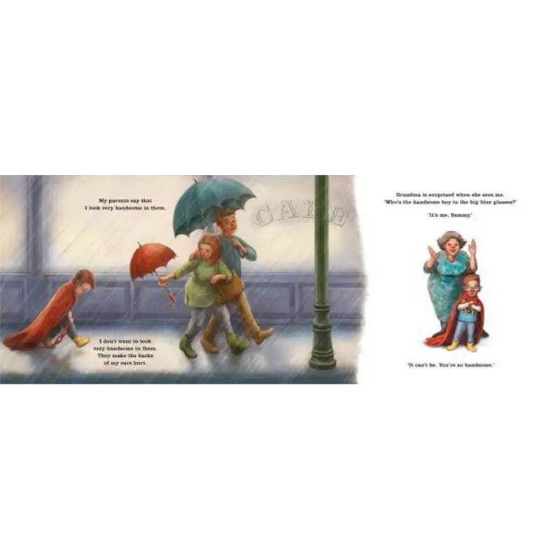 The Boy In The Big Blue Glasses Susanne Gervay Marjorie CrosbyFairall EK Books 9781925820560 Book
