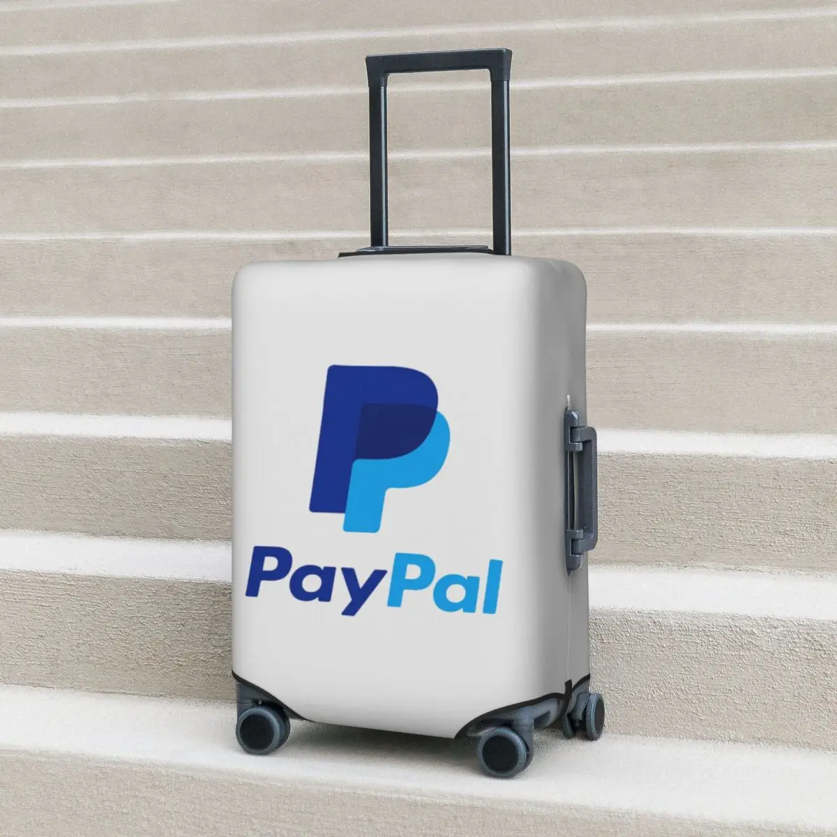 غطاء حماية مرن لحقيبة السفر بشعار باي بال مقاس 18-32 بوصة