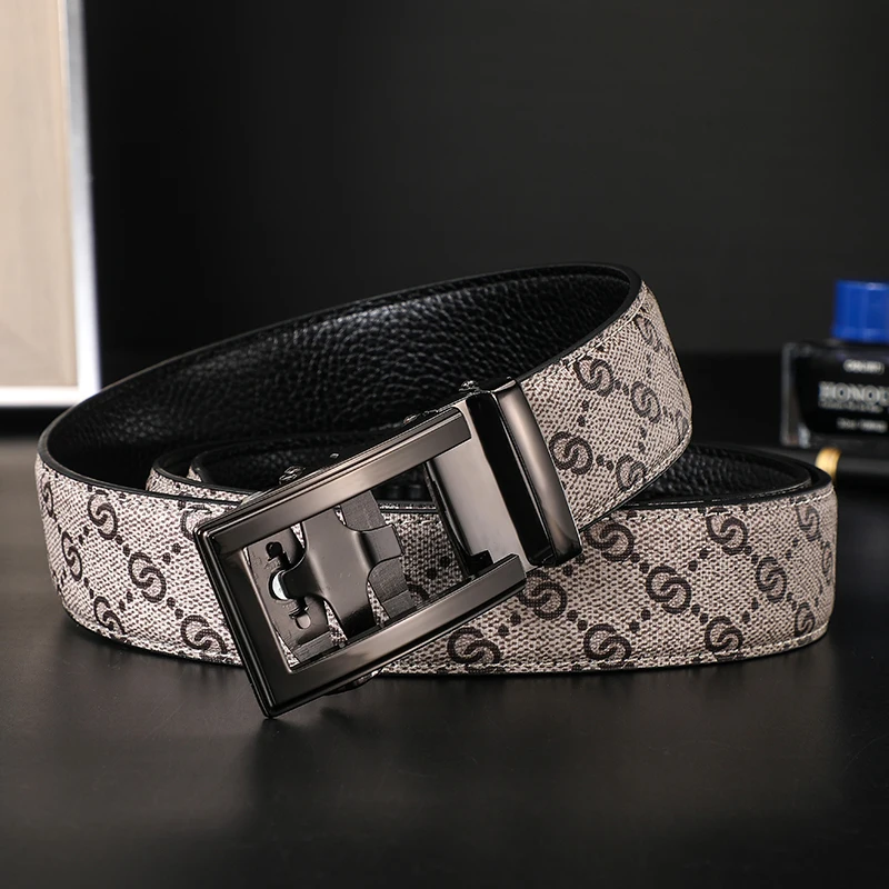Высокое качество 3,4 см кожаный деловой мужской ремень люксовый бренд дизайнерские знаменитые ремни для мужчин джинсовый ремень мужской ремень с пряжкой