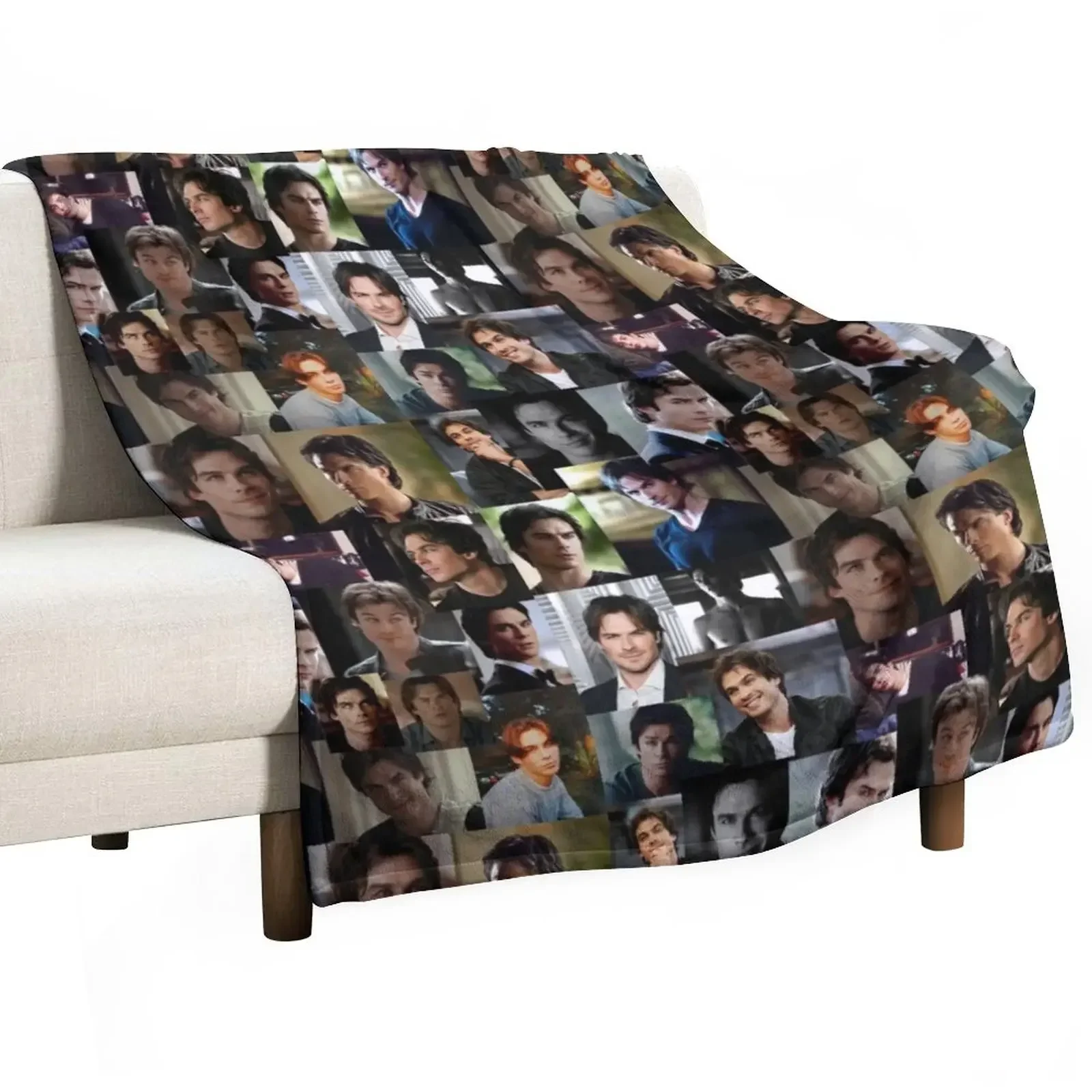 

ian somerhalder Throw Blanket Tourist Sleeping Bag Retros Blankets
