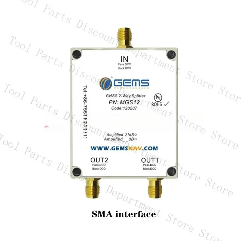 MGS12, One Point , GNSS Intelligent Two , N SMA TNC Type GPS Beidou Power Splitter