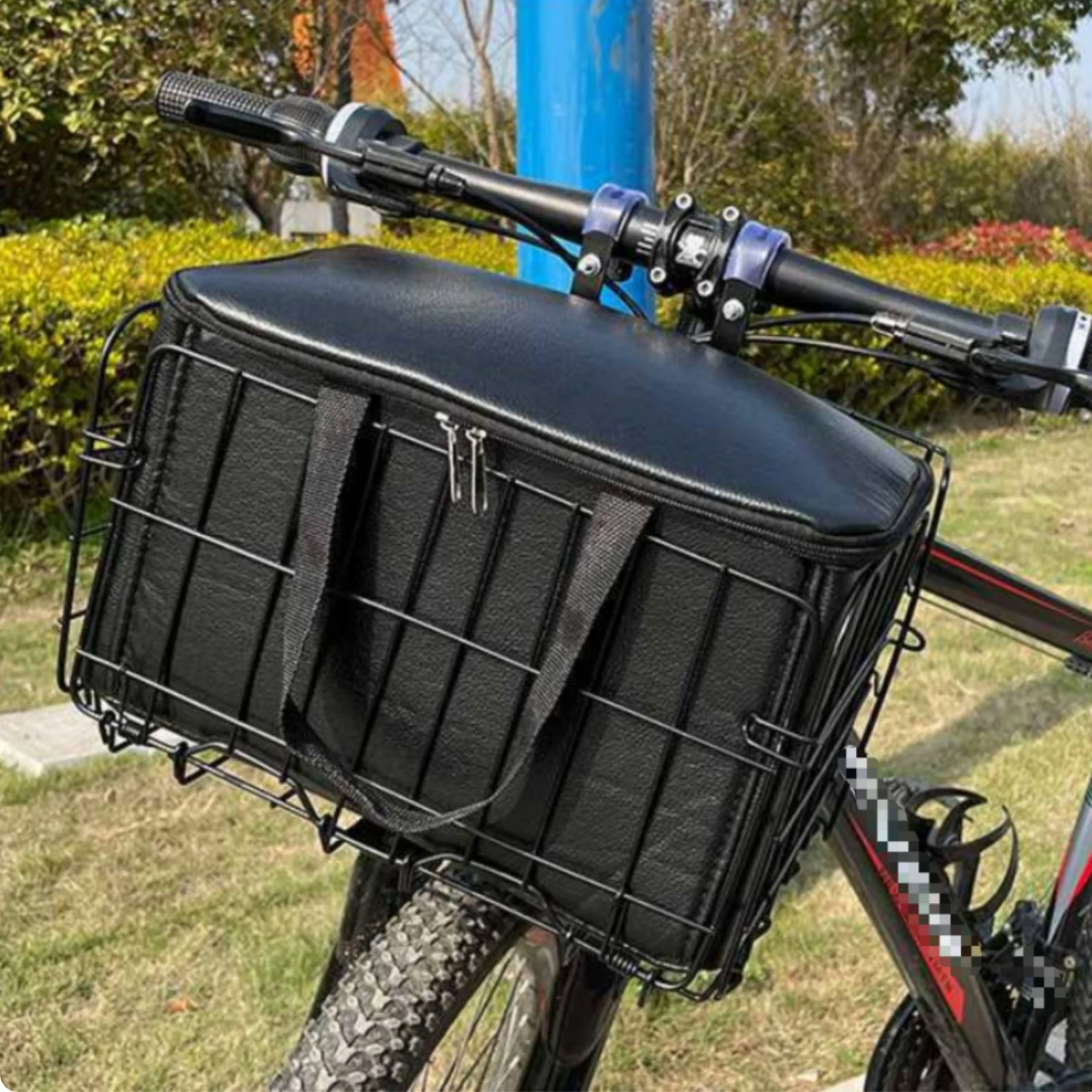 インナーバッグ付きサイクルバスケット 折りたたみ式 クイック - Cycling Commuter Bag のレビューと価格