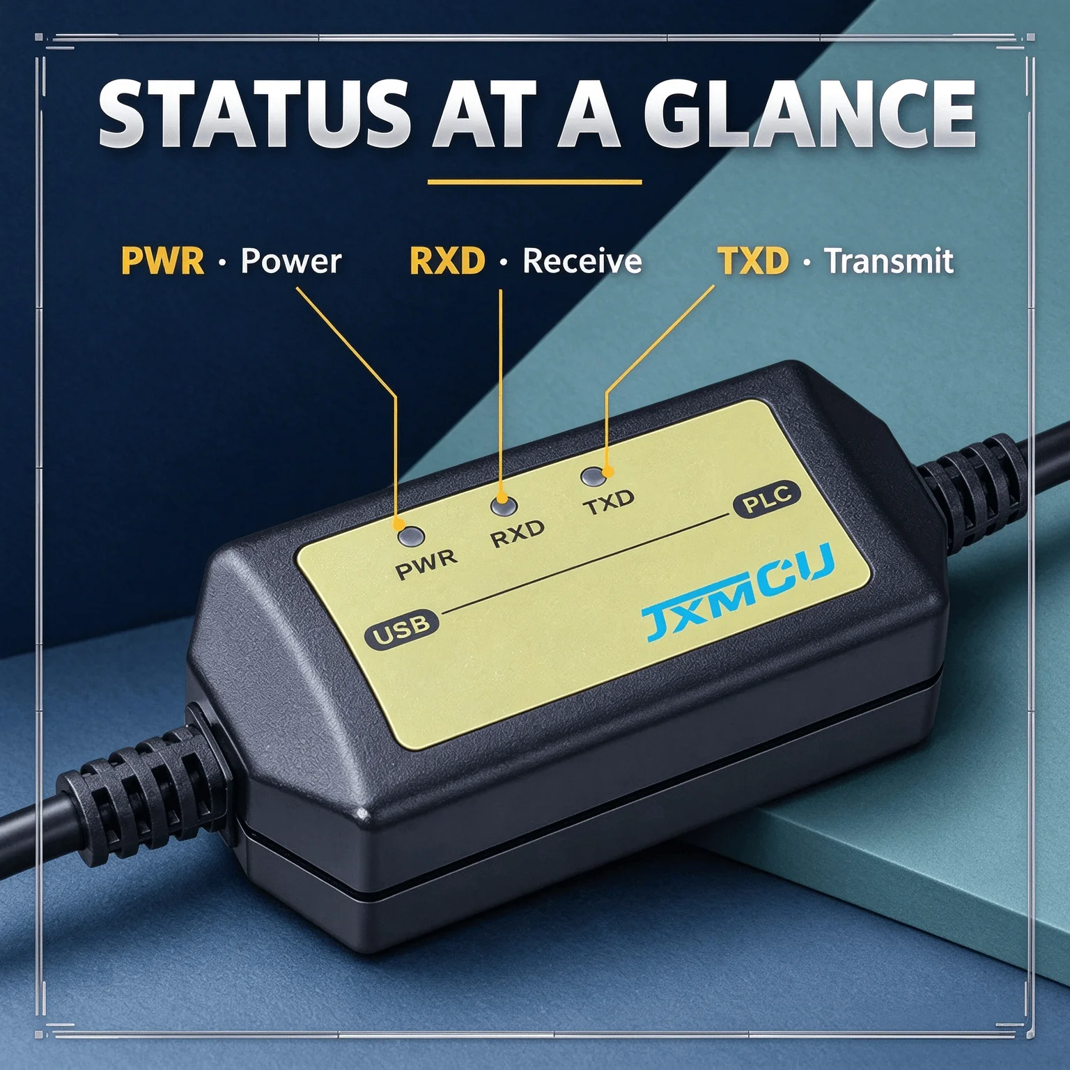 Monitor USB-1747-CP3 Programming Wire, RS232 Serial 3M Enhanced, for SLC 5/03 5/04 5/05 Controllers Online Debug Cord