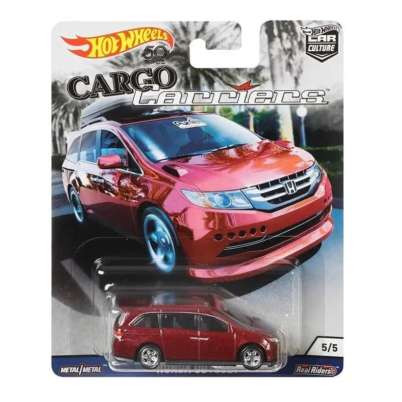 Hot Wheels CAR Culture Cargo Carriers Volkswagen SUNAGON Panel Bus Honda Odyssey Van Nissan Skyline Wagon 1:64 Diecast Car Toy