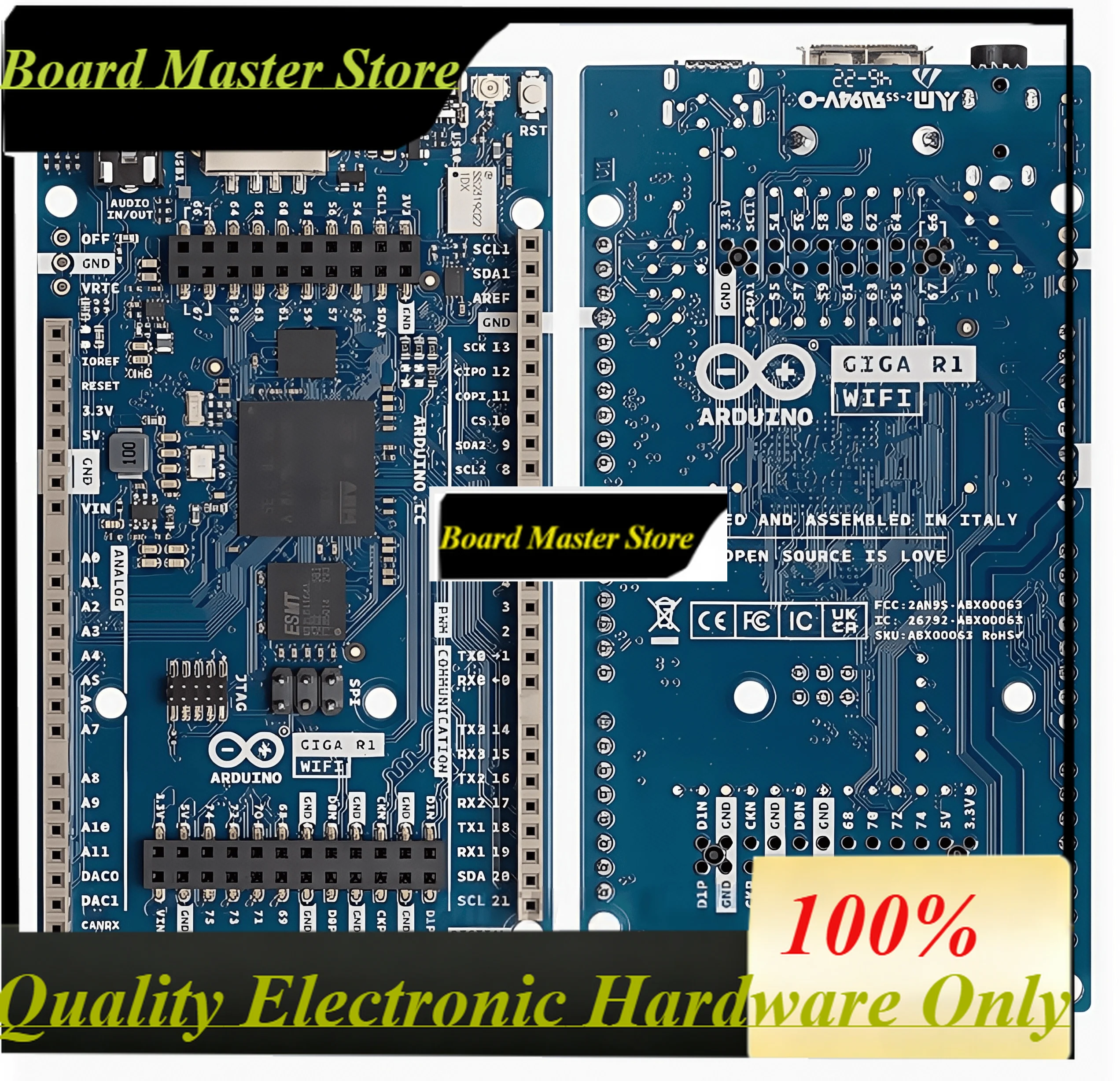BoaMasMArduino GIGA R1 WiFi ABX00063 STM32H747XI Due Mega