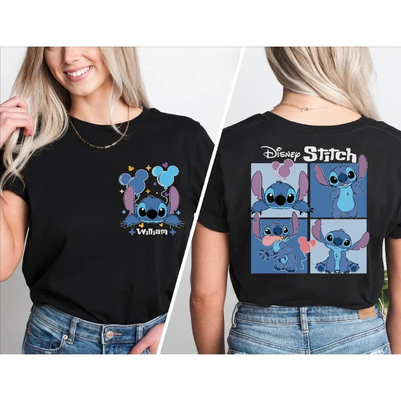 

Stitch and Angel Couple Shirts, Disney Stitch Angel T-shirts, Boy and Girl T-shirts, Disney World Stitch Angel Couple Shirts
