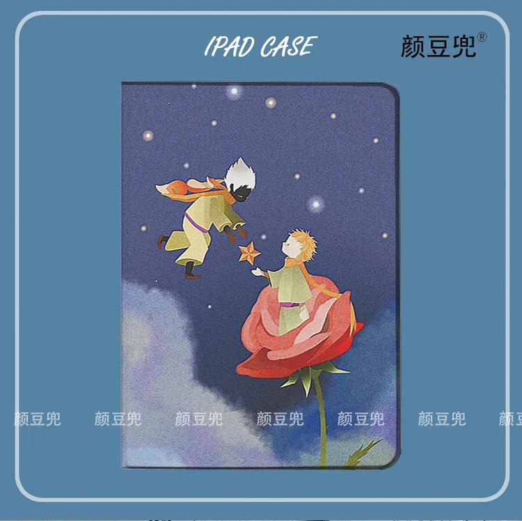 Le Petit Prince Anime Case For iPad Air 4 5 10.9 inch Mini 5 6 for 2020 pro 11in IPad Air 1 2 9.7 inch 2023 With Pencil Holder