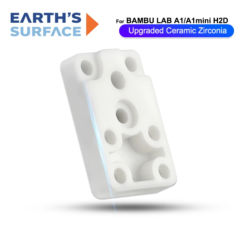 For Bambu Lab A1 Mini H2D Right Hotend Heating Assembly Kit Ceramic Zirconia HotEnd High Temperature Resistance Mounting Base