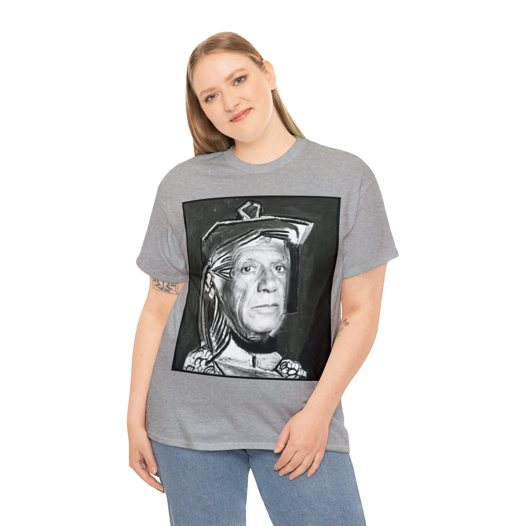 T-shirt Picasso, impression Dtg, équipement