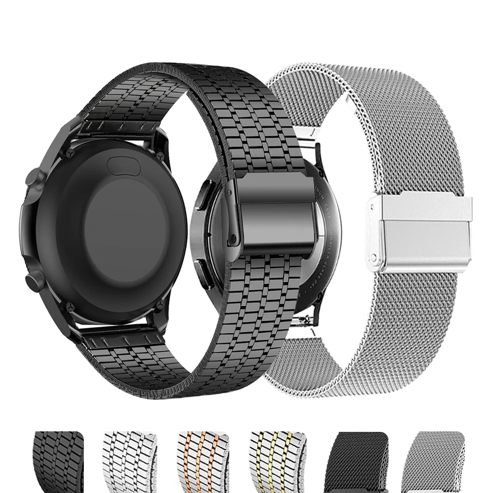 22mm Stainless Steel Watch Band For Xiaomi Watch 5/2 Pro color 2 S1 S3 S4 Sport Thin Breathable Bracelet Women Men Replace Strap