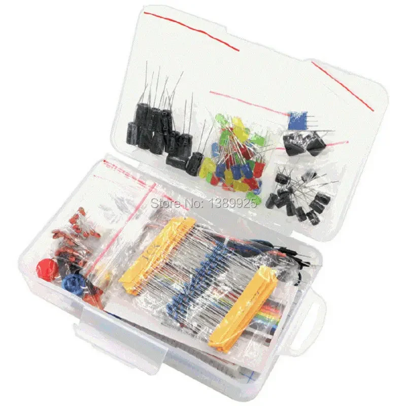 DIY Project Starter Electronic DIY Kit With 830 Tie-points Breadboard for Arduino R3 Electronic Components Set