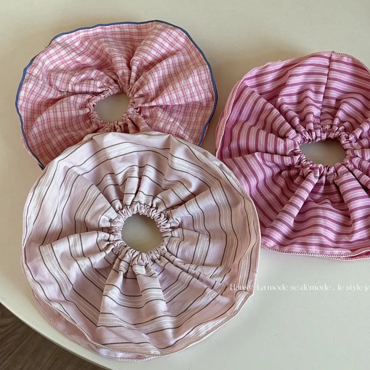 

Large rubber band for hair elastic women girl scrunchies korean ties fascinator Designer vintage popular 2025 kpop adults new in
