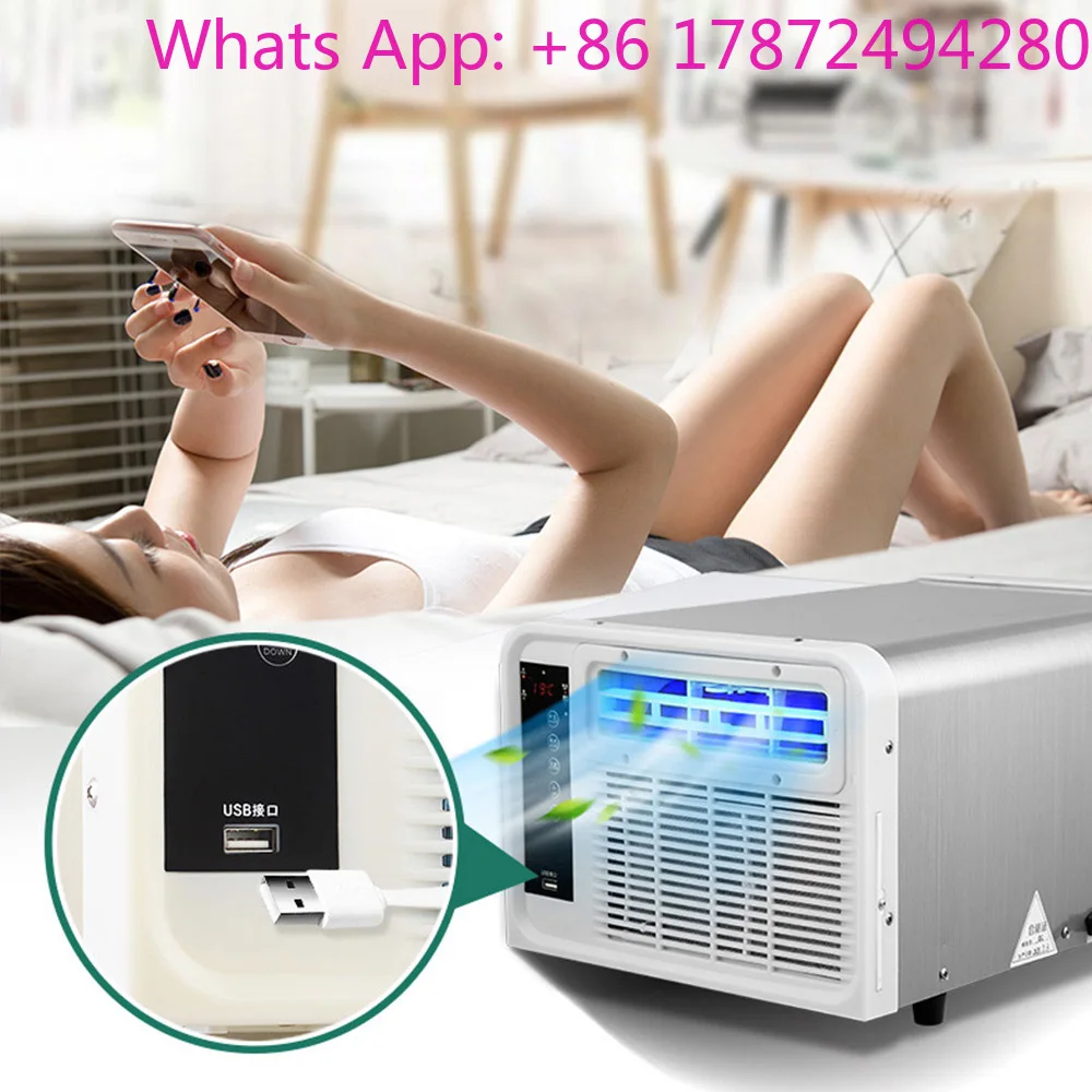 Cold/Heat Dual Use Air Conditioner Portable Remote Control Air Conditioner Household Klimaanlage 220V Timer Box Cooler