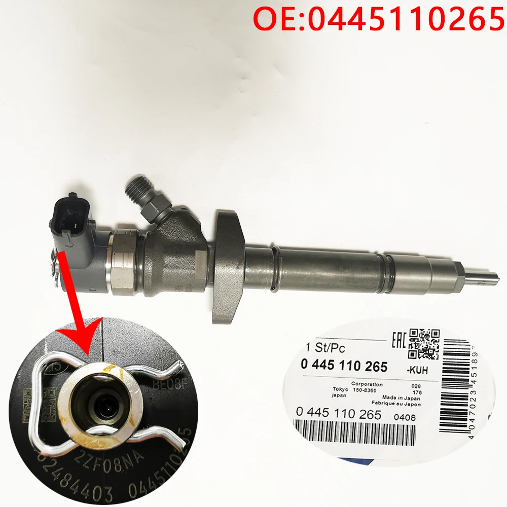 

For 0445110265 0986435170 Nieuwe Diesel Injector Nozzle Voor Nissan Interstar Vauxhall Opel Movano Renault Master 2.5 Dci Cdti