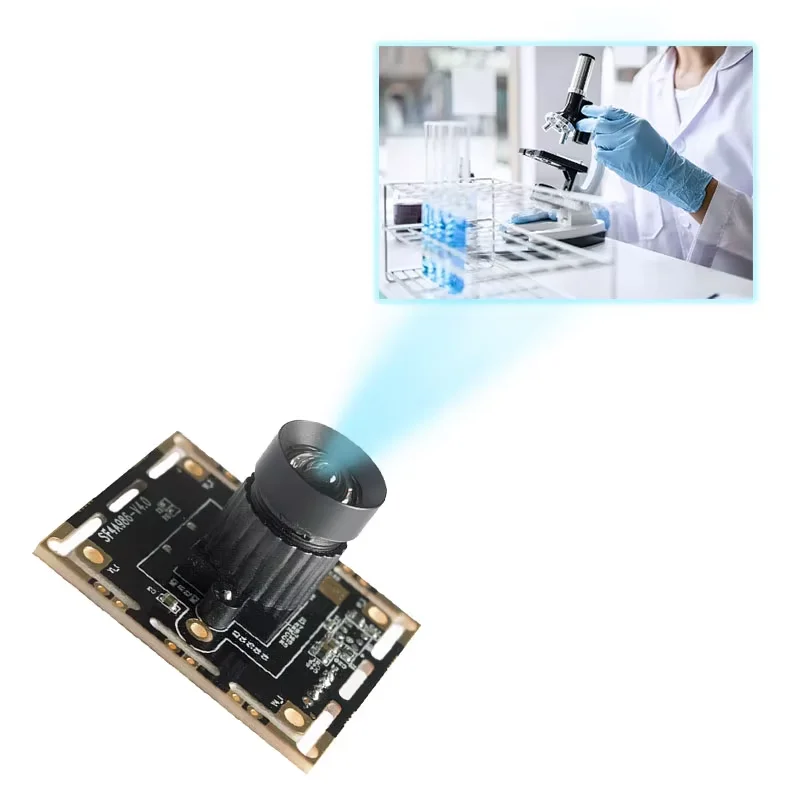 SincereFirst Low Light OV4689 CMOS Camera Module USB 4MP 2K Vision Sensor OEM for Microscope